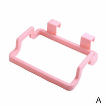 Load image into Gallery viewer, Kitchen Trash Garbage Bag Holder Rack Kitchen Cabinet Door Back Rack Trash Storage Cupboard Trash Holder
