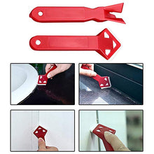 Load image into Gallery viewer, 2pcs Negative Angle Scraper Silicone Trowel Glass Plastic Shovel Blade Removal Of Residual Rubber Home Improvment
