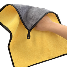 Load image into Gallery viewer, Easy Clean Car Care Polishing Wash Towel Plush Microfiber Washing Dry Towel Thick Plush Polyester Fiber Car Cleaning Cloths New
